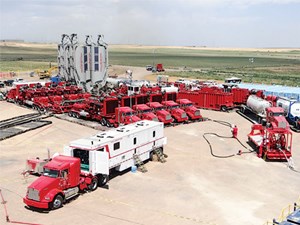 Fig. 1. Judge Skavdahl ruled that the BLM has no congressionally mandated authority to regulate frac jobs and all facets of hydraulic fracturing on federal lands. Image: Halliburton.