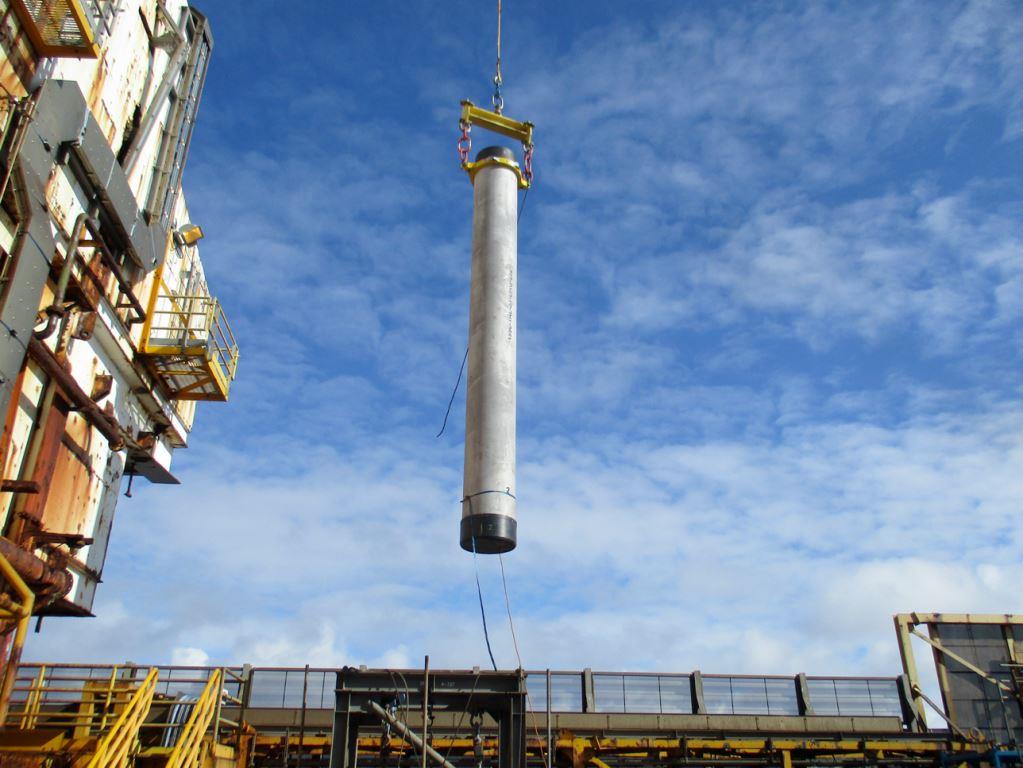 GMC installs seawater caissons in North Sea
