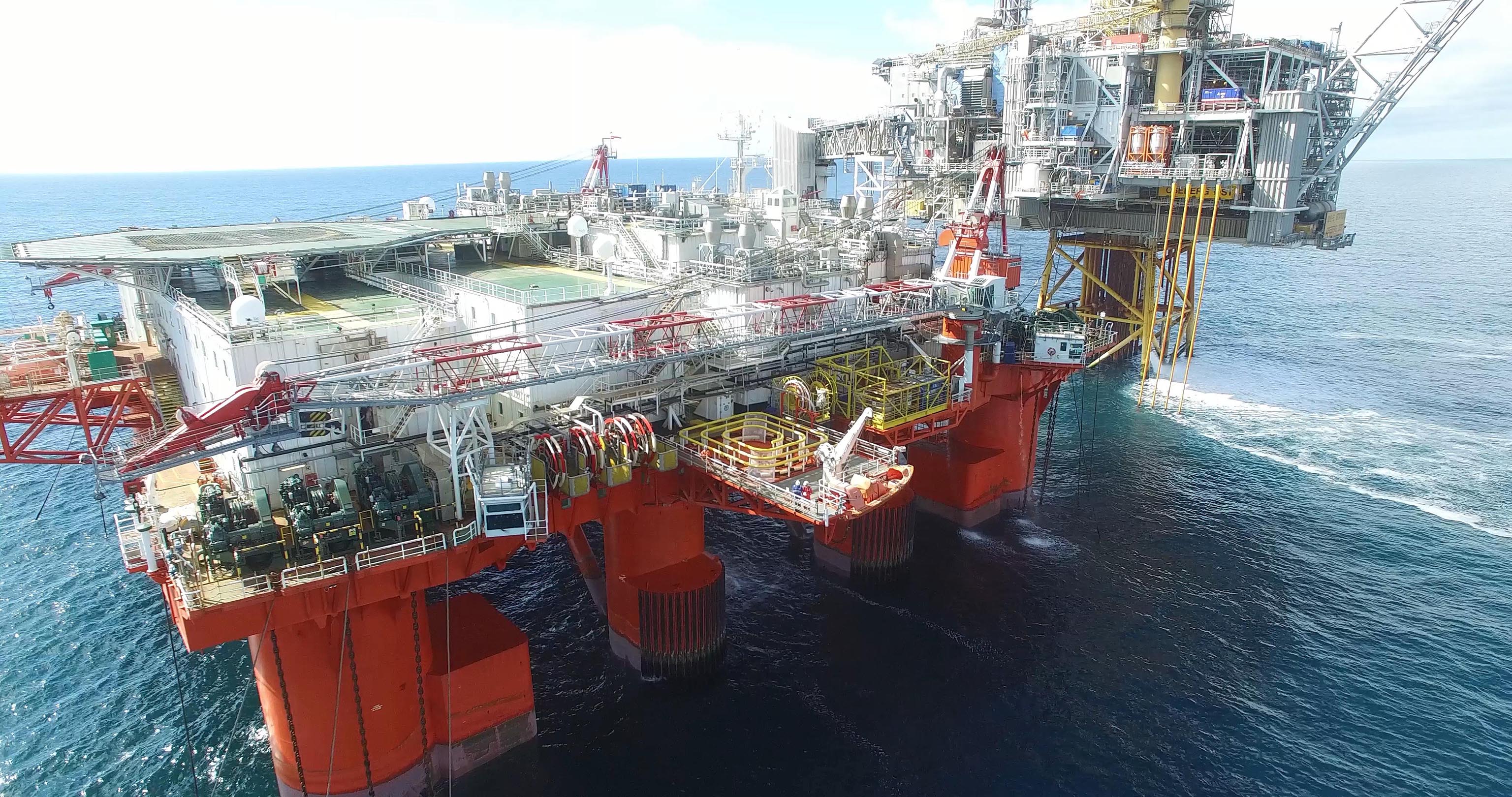 DNV GL carries out its first offshore drone survey on semisubmersible