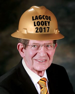 Fig. 3. Don Briggs, founding member and president of the Louisiana Oil and Gas Association, has been named the 36th LAGCOE Looey.