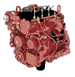 The Cummins QSK50 engine allows maximum natural gas substitution rates of 70%, with high load factors. The Cummins QSK50 engine allows maximum natural gas substitution rates of 70%, with high load factors.