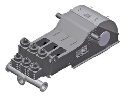 ShalePumps’ LLC SP-1614 mud pump offers a 14-in. stroke as standard for its 1,600-hp power triplex pump. ShalePumps’ LLC SP-1614 mud pump offers a 14-in. stroke as standard for its 1,600-hp power triplex pump.