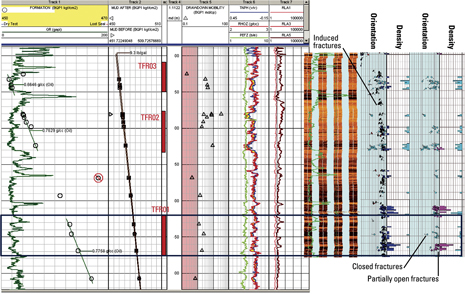 Fig. 3. Initial appraisal well evaluation from openhole measurements. Fig. 3. Initial appraisal well evaluation from openhole measurements.
