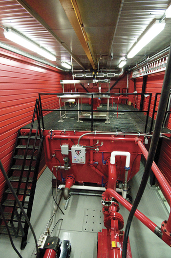 Fig. 1. Mud tank and pumps. Fig. 1. Mud tank and pumps.