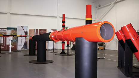 This TAM International tool display in Aberdeen, complete with patented metal-to-metal HATCH Packer (foreground), is used for internal and customer training. This TAM International tool display in Aberdeen, complete with patented metal-to-metal HATCH Packer (foreground), is used for internal and customer training.