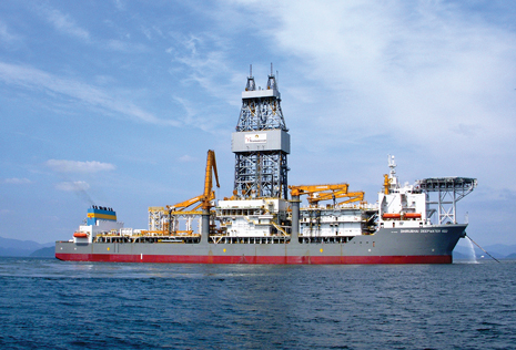 e Dhirubhai Deepwater KG2 ultra-deepwater drillship, owned jointly by Transocean and Pacific Drilling, is designed to drill in water depths up to 12,000 ft and construct wells as deep as 35,000 ft. The rig is under a five-year contract with Reliance.