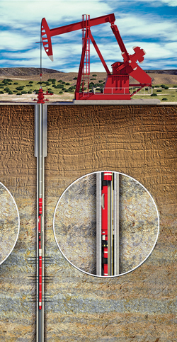 The 48-ft (left) and 24-ft (right) chemical deployment tools. The 48-ft (left) and 24-ft (right) chemical deployment tools.