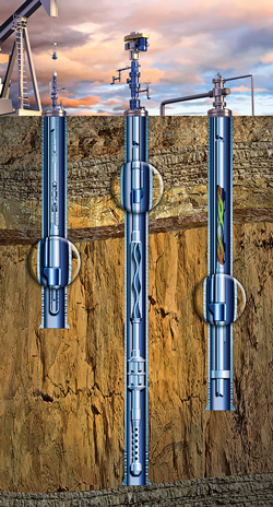 The Phoenix CTS system can be employed with beam/rod pump, PCP and gas lift system monitoring. The Phoenix CTS system can be employed with beam/rod pump, PCP and gas lift system monitoring.
