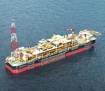 Total’s Pazlor FPSO is capable of processing 220,000 bpd of oil and has a storage capacity of 1.9 million bbl. 