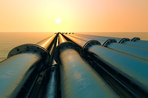 subsea pipelines on land