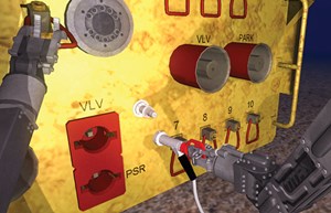 Fig. 2. VMAX provides a variety of ROV scenarios designed to test pilots’ skills in realistic conditions.