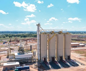 Fig. 2. A new in-basin sand mine is up and running in Red River Parish. Image: Gen6 Proppants.