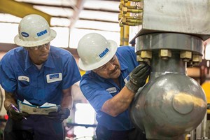 Fig. 2. Weir Edge Technical Services specialists conduct free training to equip pump maintenance personnel with the knowledge to maximize and preserve an operator’s capital investment. This becomes ever more important, as workforce tenure is a greater issue for many operators.