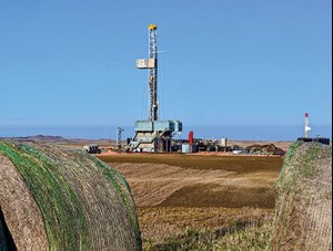 Fig. 2. In North Dakota’s oil-rich Bakken shale, operators are likely to keep drilling at a level consistent with 2019’s activity. Image: ConocoPhillips.