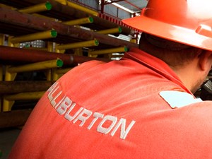Halliburton worker