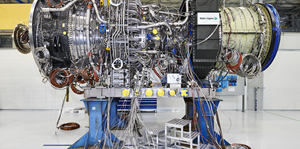 Baker Hughes LM9000 aeroderivative gas turbine