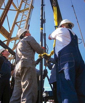 Fig. 3. The system has the unique ability to leave the expanded liner in neutral while maintaining the speed of expanding the liner, using overpull.