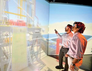 Fig. 3. Several of Aramco’s technologies to maximize upstream operations have been developed in-house, capitalizing on fourth industrial revolution (4IR) advancements.