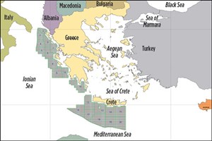 Greece is conducting its first offshore licensing round for nearly 20 years in the Ionian Sea and to the south of Crete.