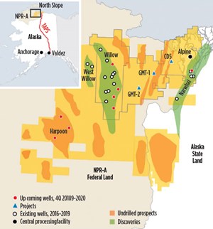 Fig. 4. ConocoPhillips Alaska continues its exploration and appraisal program in NPR-A. Image: ConocoPhillips.