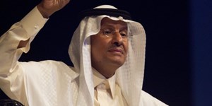 Saudi energy minister Abdulaziz bin Salman