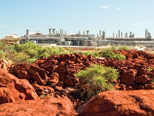 Fig. 8. In January 2021, Woodside Burrup Pty Ltd (Woodside Burrup) and the North West Shelf (NWS) Project participants finalized arrangements with the Western Australian government, enabling Pluto feed gas to be supplied for processing at the NWS Project’s Karratha Gas Plant. Image: Woodside Energy.