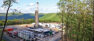 Using air, the Weatherford team cut the time for drilling the curve to less than 12 hr. The average time, using conventional methods in the Marcellus, takes between 21 and 26 hr.