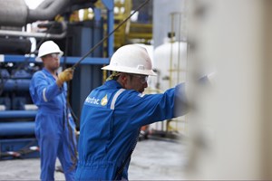 Petrofac crew members in Iraq