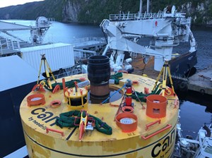 Fig. 1. The CAN (Conductor Anchor Node) is a suction anchor with the conductor housing, plus one length of conductor integrated.