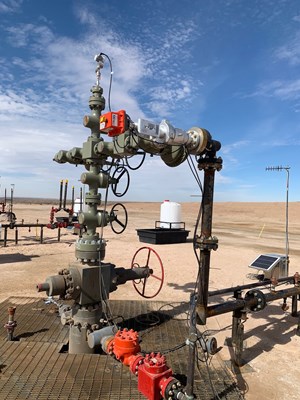 Manual choke assemblies converted to electric actuation