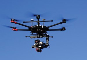 Fig. 1. LUMEN Sky uses drone-mounted infrared cameras