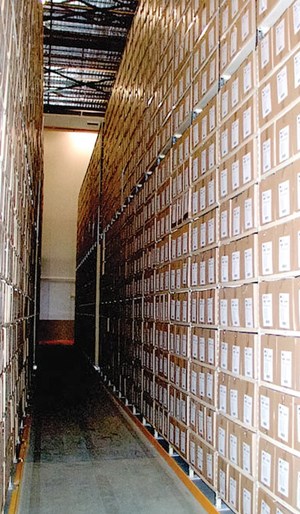 Fig. 1. Some of the materials stored in the Geoscience Australia Data Repository.1