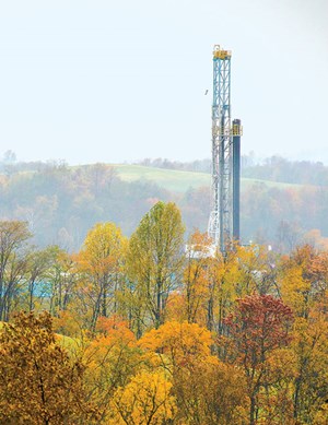 The increase in Marcellus shale gas production in the northeastern U.S. is a prime example of how shale gas exploitation has been aided by continued advances in horizontal drilling, fracing and other technologies. Photo by Martha Rial, courtesy of Statoil ASA.