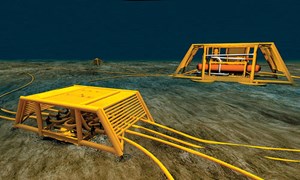 One of the technological steps forward in the development of the Subsea Factory is the world’s first complete subsea solution for separation, and injection, of water and sand, as installed at Tordis oil field in the North Sea. Courtesy of Statoil.