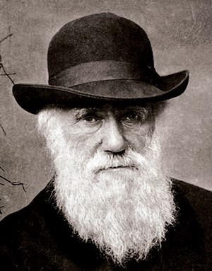 English naturalist and geologist Charles Darwin.