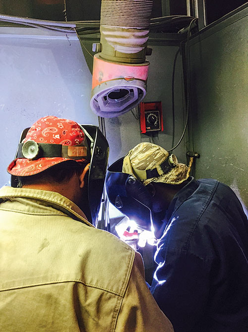 School aims to keep steady flow of welding talent