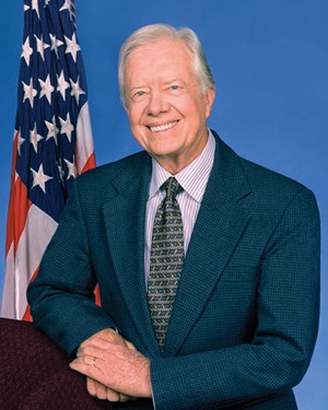 Former President Jimmy Carter, ardent supporter of the Windfall Profit Tax when it became law in 1980, went on to a second career as a widely-traveling elder statesman. Photo: The Carter Center.