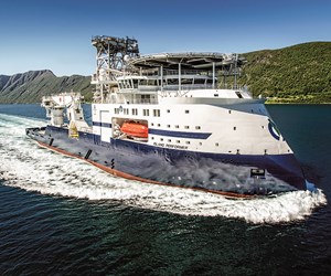 The Island Performer is a light well intervention vessel designed to perform well intervention tasks, which are normally done by a full drilling rig, but at a lower day rate. Photo: FTO Services.