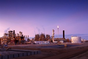 Nexen oil sands facility, western Canada