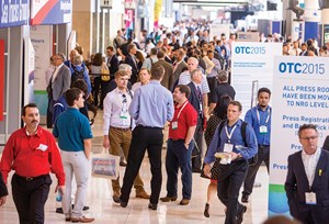 Each year, OTC attracts thousands of industry leaders and buyers from more than 130 countries. Photo: Corporate Event Images.