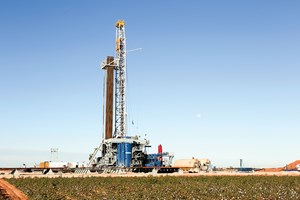 Fig. 4. A rig at work for Encana in Howard County, Texas. Image: Encana.