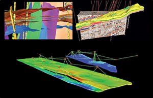 Fig. 2. DecisionSpace end-to-end workflows. Image: Landmark, Halliburton.