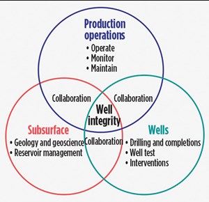 Fig. 4. Well integrity roles in production operations.