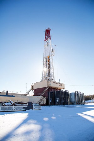 Most Canadian operators expect to boost capital spending during 2017, hence the country’s drilling is forecast to rise an impressive 44%. Photo: Nexen Energy.