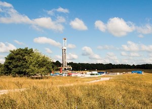 Fig. 2. Hess is well-positioned for future growth in the Utica shale play in eastern Ohio, where its acreage is in the heart of the wet gas window, and drilling and completion costs have been reduced 30%. Photo: Hess Corporation.