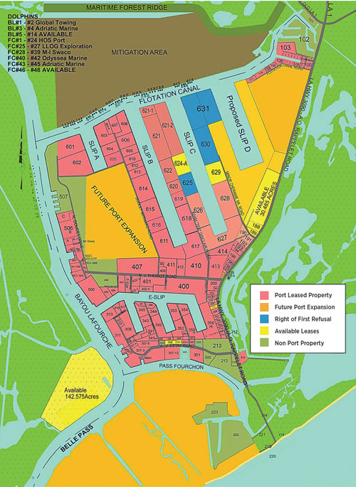 Port Fourchon laying foundation for a deeper future