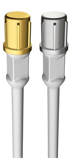 Fig. 1. Tenaris AlphaRod HS high strength (left) and CS corrosion service (right) sucker rods were specially designed to overcome load fatigue and corrosion-fatigue problems.