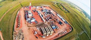 Abraxas Petroleum spent the slow months of the recent industry downturn redesigning its Bakken completion strategy, before implementing it at wellsites like this one in North Dakota. Photo: Abraxas Petroleum Corp.