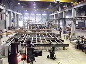 Fig. 1. DF Barnes is a leading fabricator for the NL offshore industry.