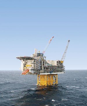Fig. 1. Aker BP deployed remote CM on its offshore platform, built to develop Ivar Aasen field in the Norwegian North Sea, in an effort to reduce opex costs, increase regularity and improve operations safety.
